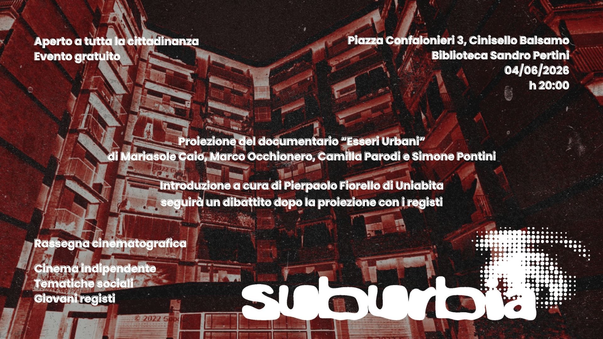 immagine evento Suburbia0 - Andrea Raciti Raciti
